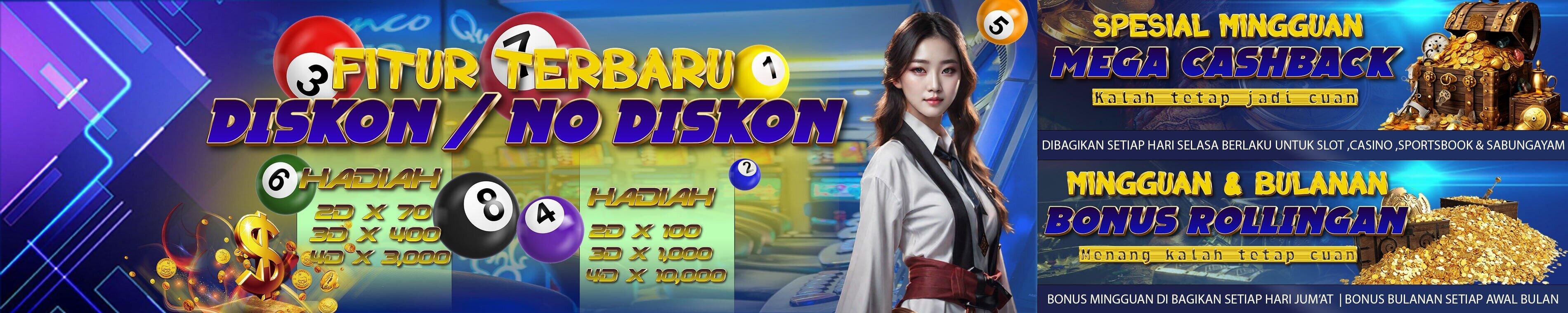 togel diskon dan no diskon